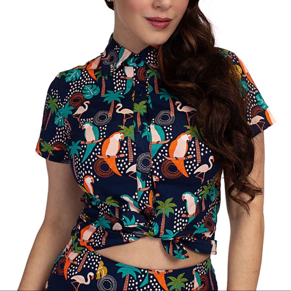 Retrolicious Bird Top